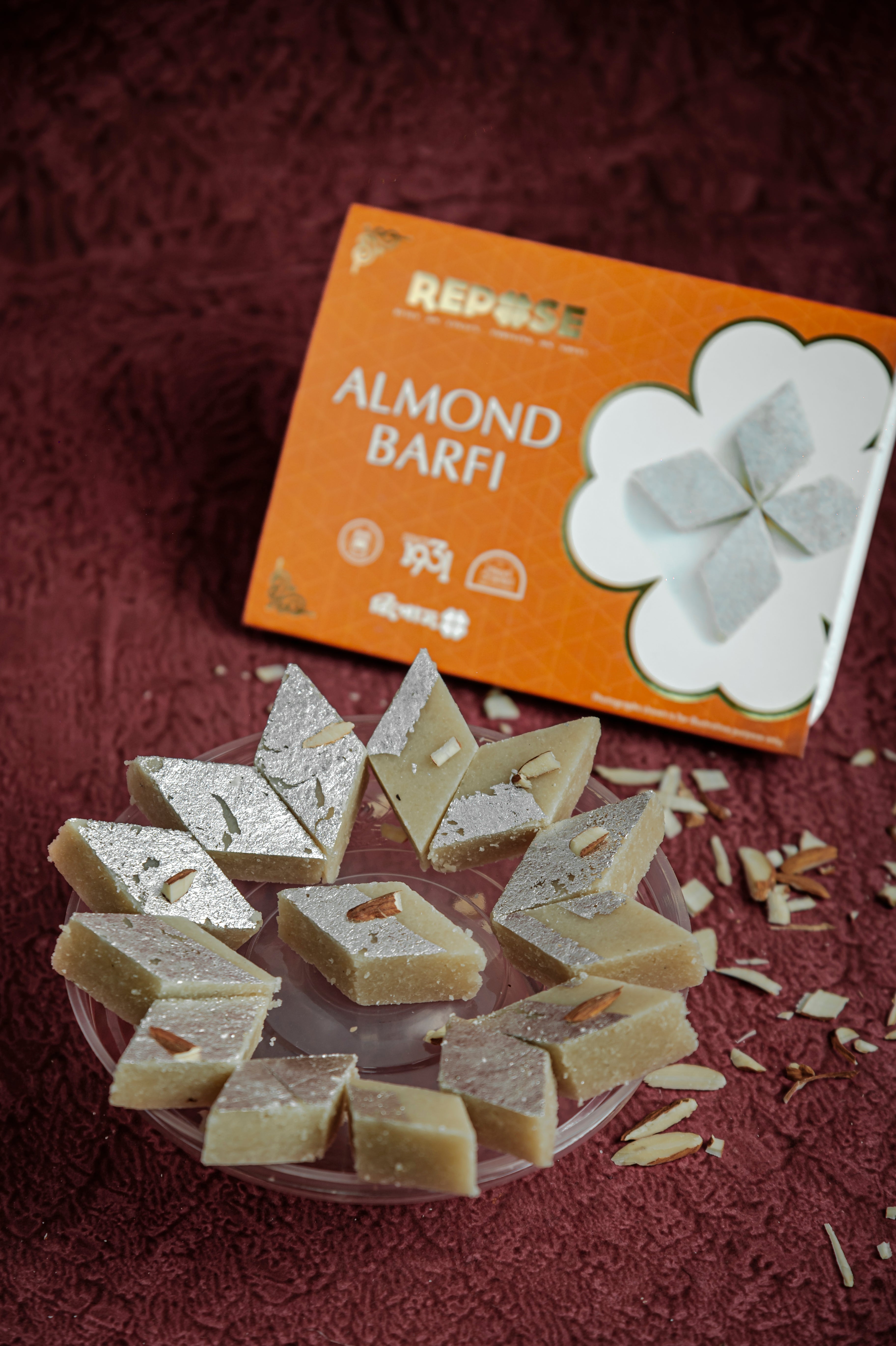 Almond Barfi