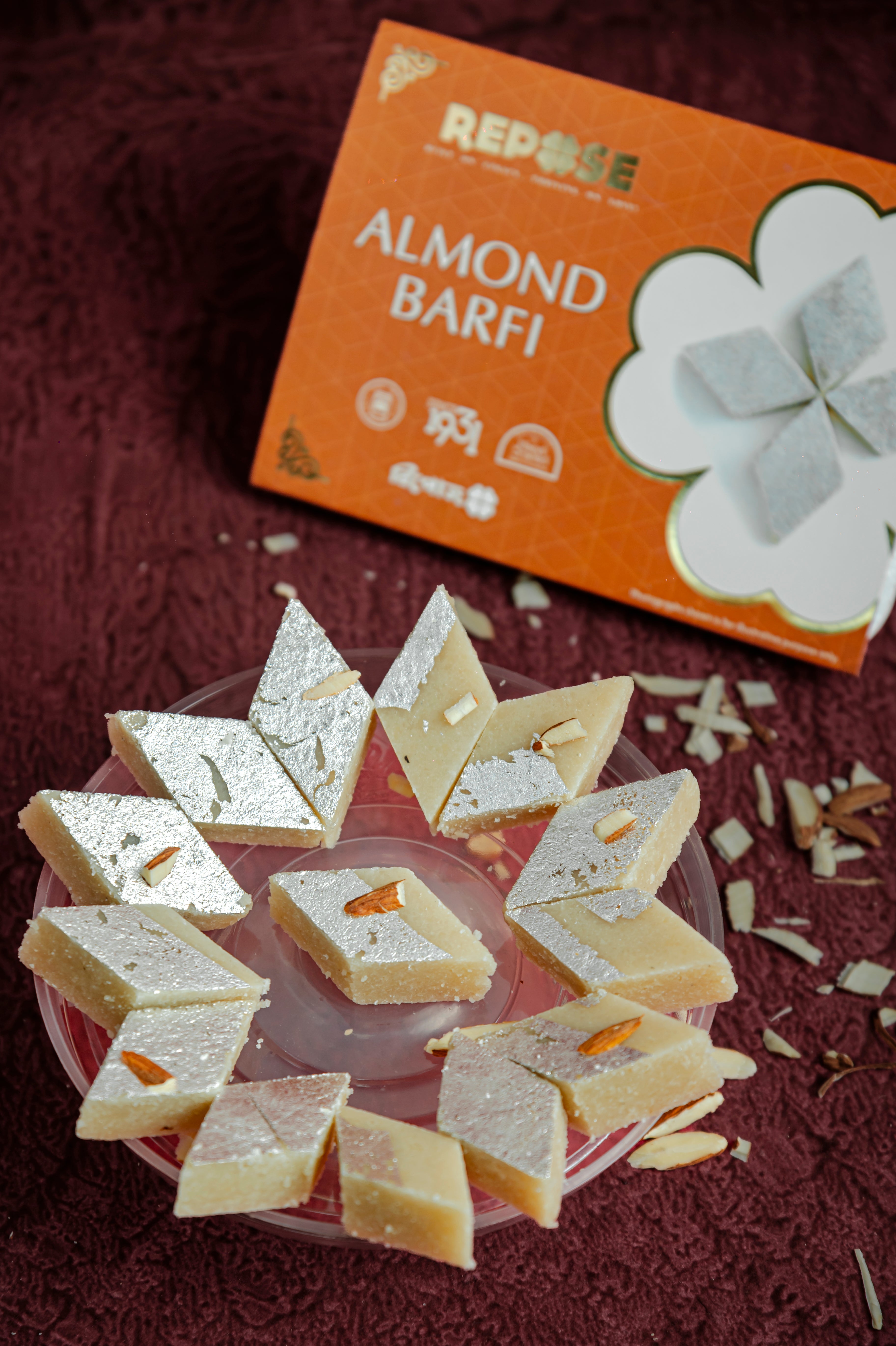 Almond Barfi