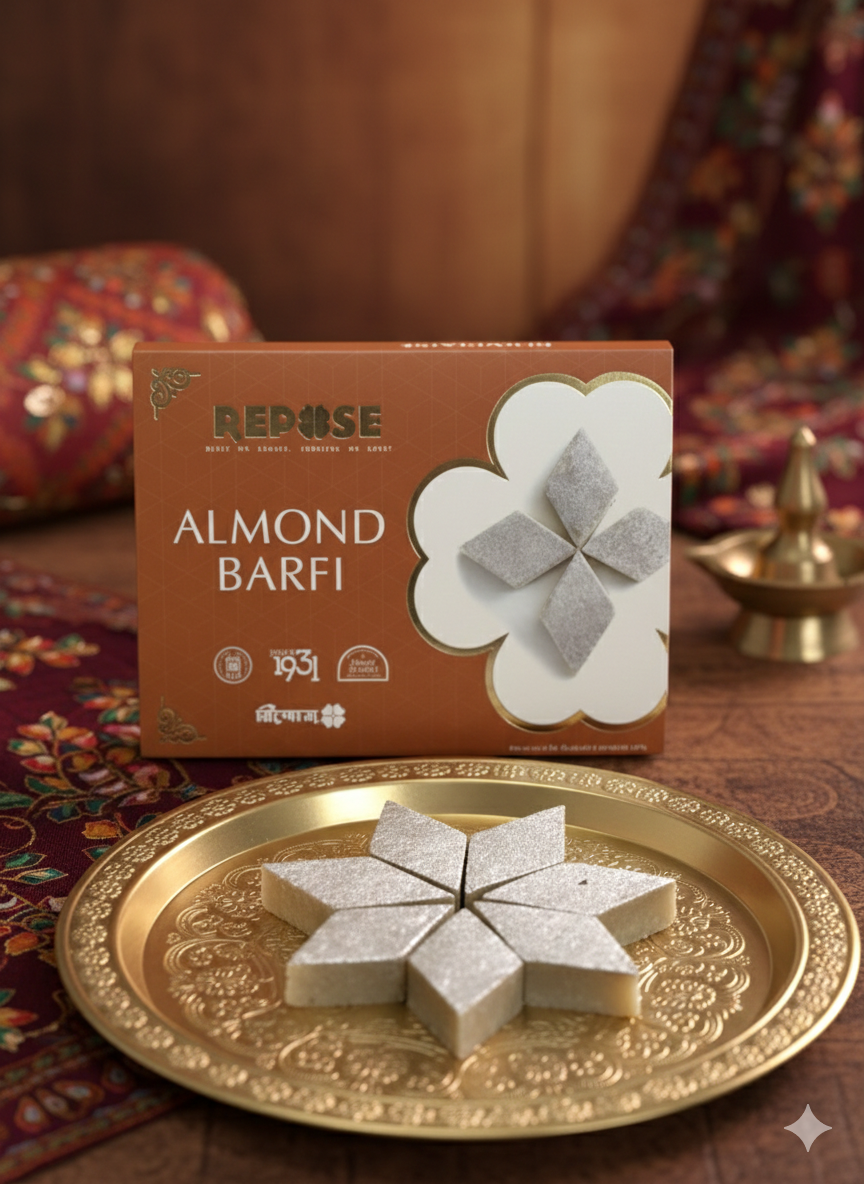 Almond Barfi