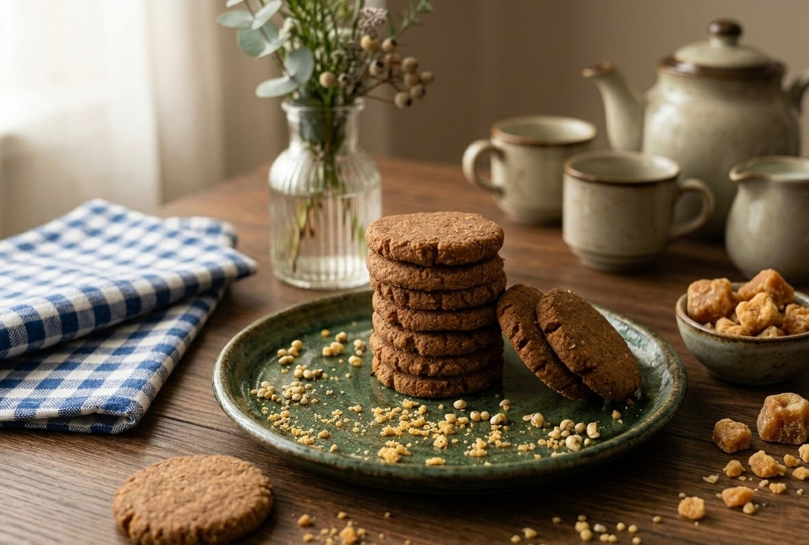 Jaggery & Millet Cookies